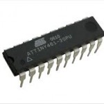 Crack ATMEL IC ATtiny461 8-bit Microcontroller