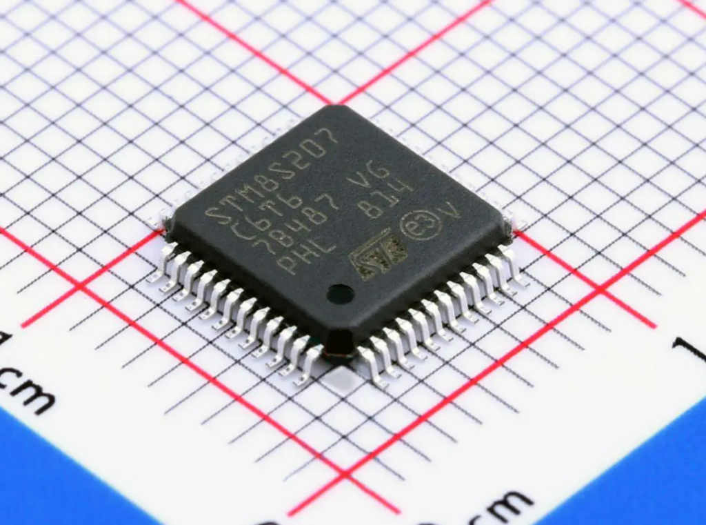 Crack STMicron chip STM8S207C6 memória e recuperar heximal incorporado de STM8S207C6 MCU Flash e EEPROM memória, e copiar o firmware para o novo microcontrolador